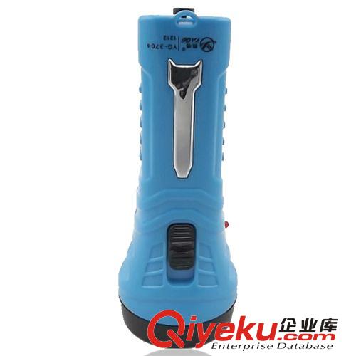 雅格YG-3704 家用照明 充電式迷你手電筒 3個LED+1個紫光驗鈔燈原始圖片3