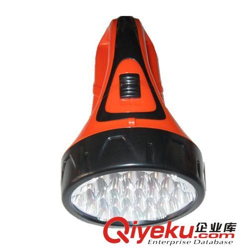 雅格3504充電探照燈應(yīng)急燈照明巡夜保安手提燈19顆LED 1800毫安原始圖片3