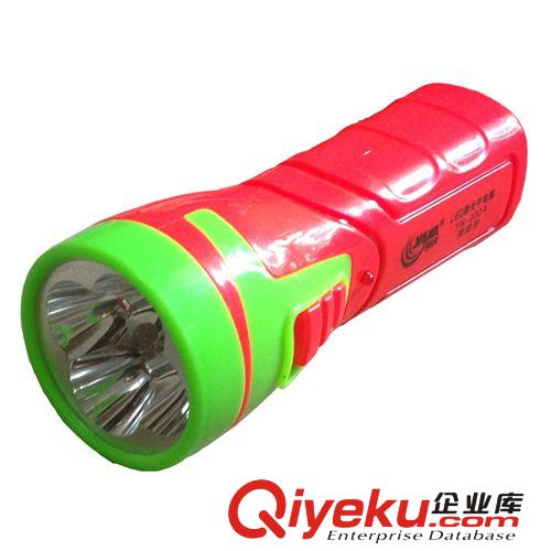 雅納3324充電式手電筒 4led加1驗鈔燈 家用戶外照明應(yīng)急充電手電原始圖片2