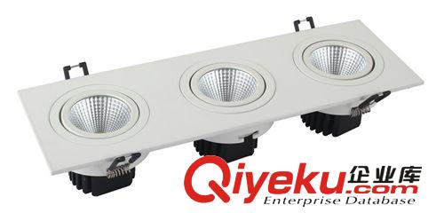 9W 白色COB LED吸頂燈 LED筒燈 鋁制方形明裝組合燈 2年質保原始圖片2