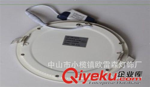 免物流超薄平板12w18w6w9w12wled天花燈8寸中圓led天花燈批發