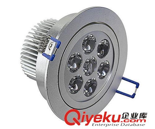 厂家直销 厂家供应 led大功率天花灯 7X1W led天花灯照明原始图片2