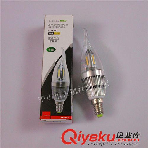 （新款）LED  3.5w貼片拉尾泡
