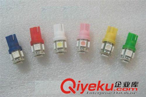 高亮LED牌照燈 T10 5SMD LED小插泡 示寬燈 LED汽車門燈 閱讀燈原始圖片2