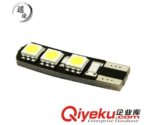 T10解碼冰藍示寬燈 5050 6SMD冰蘭 W5W汽車LED夜行燈/小燈/行車燈原始圖片3