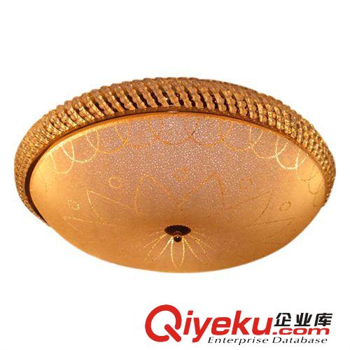 廠價(jià)直銷金黃水晶吸頂燈圓形客廳臥室燈飾燈具優(yōu)惠促銷祥云LCH004原始圖片2