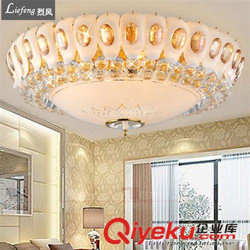 廠價直銷黃色水晶燈吸頂燈餐廳客廳燈飾燈具LCH008