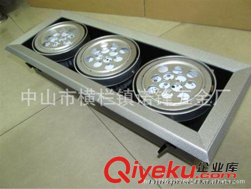 豆膽燈廠家 AR111豆膽燈套件   ar111三頭豆膽燈 豆膽燈外殼 led原始圖片2