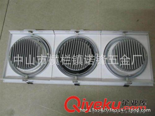 出口款gd豆膽燈  AR111三頭豆膽燈外殼  商業(yè)照明工程用燈具原始圖片2