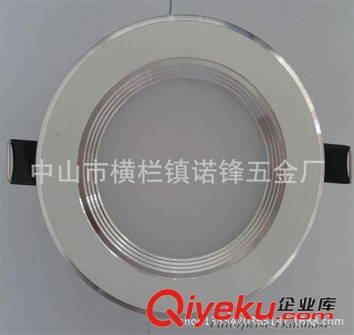 %100實拍gd天花燈 5W 7W掃紋金天花燈套件 天花燈廠家直銷
