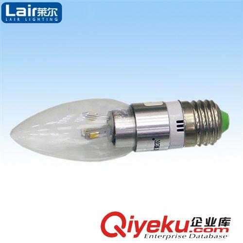 萊爾照明 3.2W大功率LED光源412A蠟尾泡樓梯客廳宴會廳節(jié)能燈具