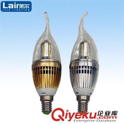 萊爾照明 3.2W大功率LED光源412A蠟尾泡樓梯客廳宴會廳節能燈具
