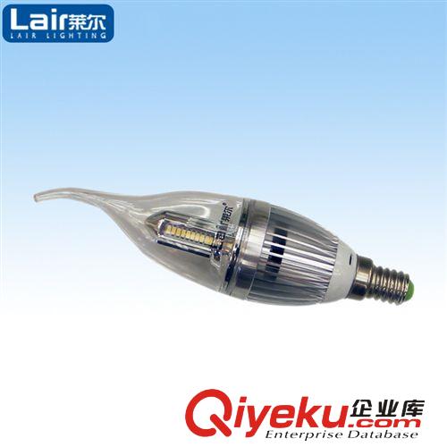 萊爾照明 3.2W大功率LED光源412A蠟尾泡樓梯客廳宴會廳節能燈具