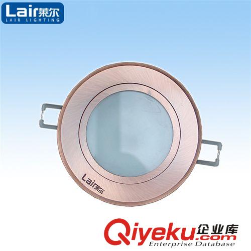 萊爾照明 3W大功率LED筒燈6887R賣店接待室宴會廳復古節能燈具