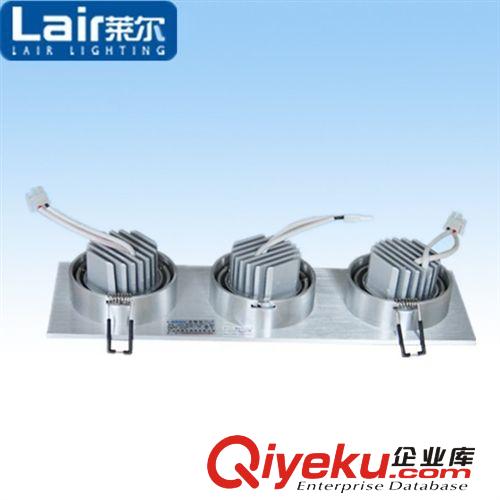 萊爾照明 3W大功率LED格柵射燈0610SE3宴會廳商店圖書館節能燈具