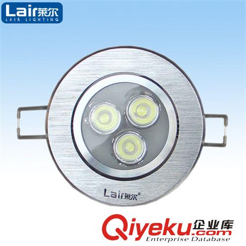 萊爾照明 3W大功率LED天花燈5847SE客廳接待室辦公室餐廳節能燈具
