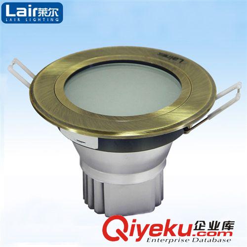 萊爾照明 3W大功率LED筒燈6887R賣(mài)店接待室宴會(huì)廳復(fù)古節(jié)能燈具