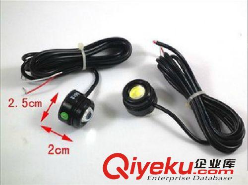 3M背膠高亮防水汽車(chē)3W鷹眼燈 LED流氓燈 倒車(chē)燈 反擊燈 日行原始圖片2