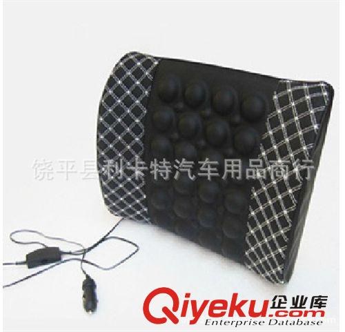 紅酒汽車靠墊 車載電動am腰靠 保健靠墊 車用護腰墊靠枕 腰枕原始圖片2