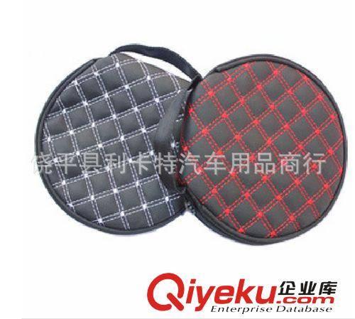 利卡特車用品 紅酒系列紅酒CD包汽車CD包紅酒CD夾 車用CD盒 圓形原始圖片2