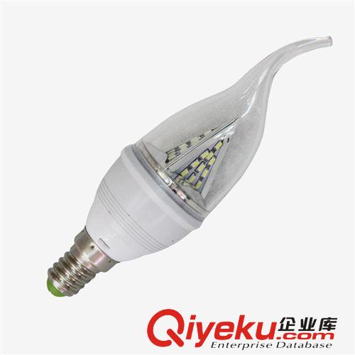 【廠家熱銷】8009LED蠟燭燈 金字塔貼片拉尾泡 質量保證 價格實惠原始圖片2
