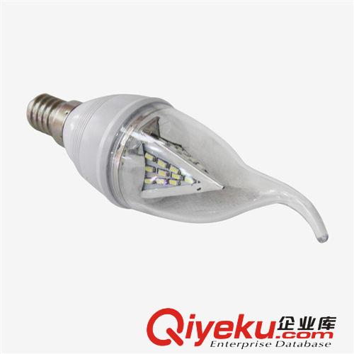 【廠家熱銷】8009LED蠟燭燈 金字塔貼片拉尾泡 質量保證 價格實惠原始圖片3