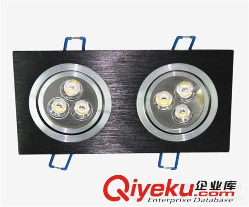 【直銷】供應DW-GS-4005LED天花燈 3w*2雙頭牛眼燈 雙頭原始圖片2