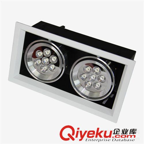 【廠家直銷】供應DW-GS-4002LED格柵射燈 格柵燈 雙頭 單頭原始圖片3
