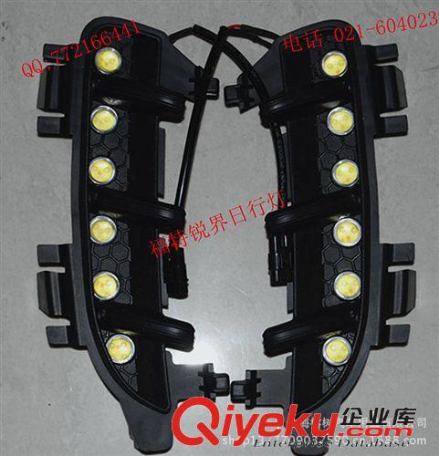 福特銳界LED日行燈 帶黃光轉(zhuǎn)向LED 銳界保險杠裝飾條 銳界霧燈框原始圖片3