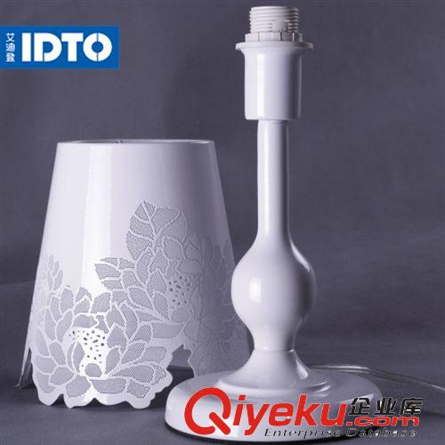 【企業(yè)集采】艾迪登 臥室不銹鋼婚慶歐式LED臺燈彩蝶 創(chuàng)意燈飾原始圖片3