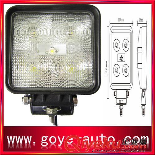 廠家供應15w led工程車燈 工作燈 消防車燈 沙灘車燈 倒車燈原始圖片3