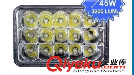 上市工廠直銷貨車專用45W方寸工作燈，檢修燈，車燈，3200lum原始圖片2