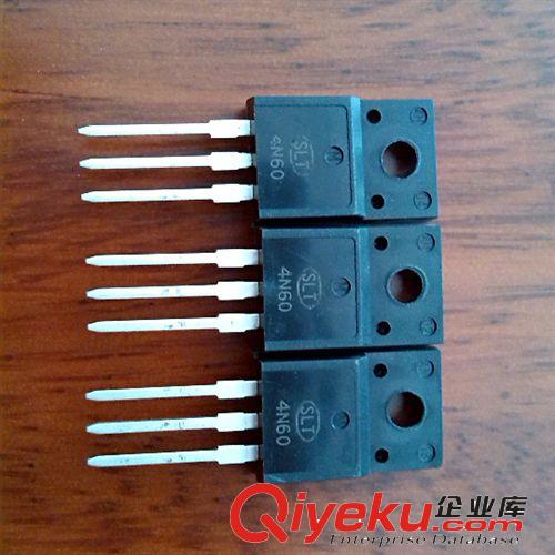 MOS管 4N60(TO-220F) SLT/實力通  4n60場效應管to-220f`