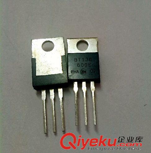 雙向可控硅BT136(TO-220)SLT/實力通原始圖片2
