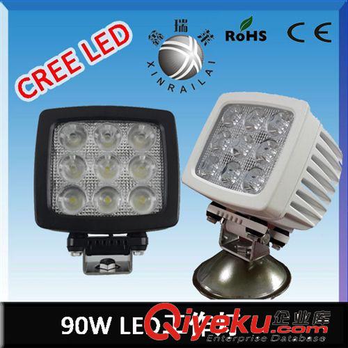 90W 方形LED工作燈 工程車燈 農用車燈 越野車燈 特種車輛燈