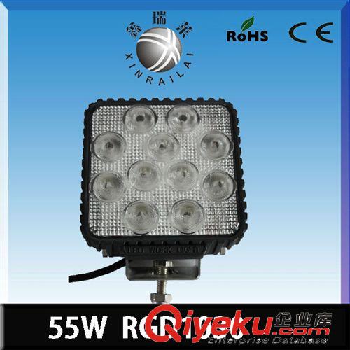 新款160W LED圓形工作燈 汽車前大燈 改裝車燈 LED車燈 工程車燈
