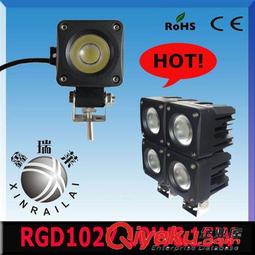 55W LED方形工作燈  改裝車燈 越野車頂燈 貨車前大燈 工程車燈