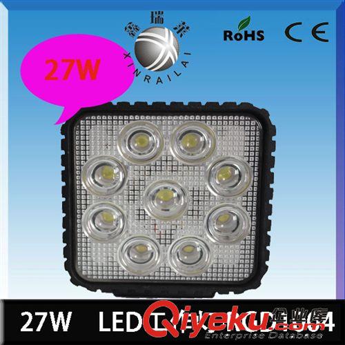 直銷18W LED方形工作燈汽車大燈 越野車頂燈 改裝車燈 工程車燈