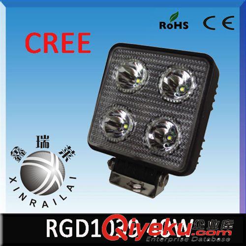 35W LED方形工作燈 汽車大燈 卡車前照燈 工礦探照燈 改裝車燈