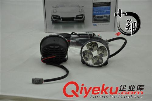 日行燈 4W LED圓形霧燈兼日行燈 遙控/同步轉向/減光霧燈改裝