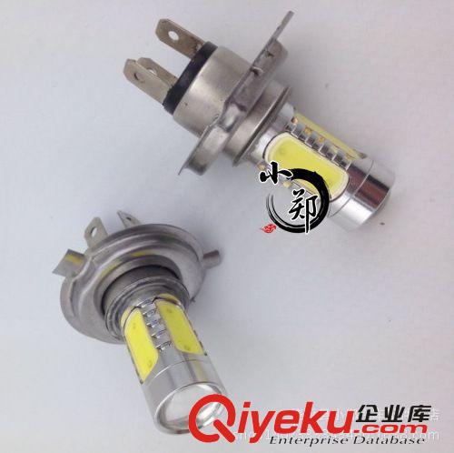 改裝升級汽車大功率超亮近遠(yuǎn)光 h4H7LED燈 前大燈泡霧燈LED透鏡原始圖片3
