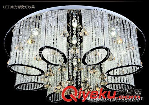 現(xiàn)代化個(gè)性平板水晶吸頂燈暢銷價(jià)338元原始圖片3