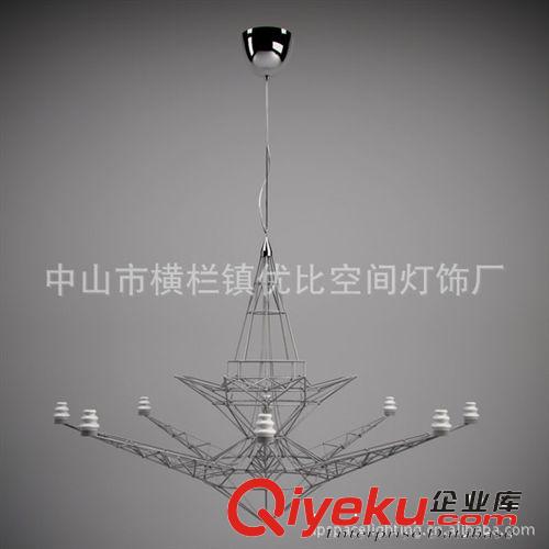 现代吊灯、埃菲尔铁塔吊灯、lightweight suspension lamp