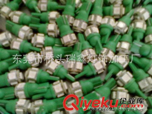 廠家熱銷led車燈 汽車LED儀表燈 T10 5SMD5050 LED汽車指示燈原始圖片3