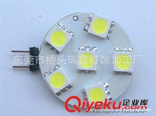 生產銷售 G4LED車燈 12顆 5050 貼片G4LED燈原始圖片2