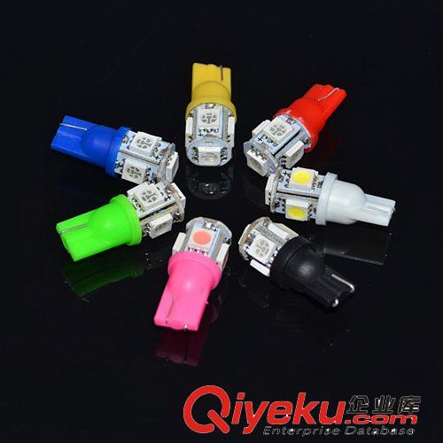 T10 5SMD 5頭示寬燈/儀表燈/閱讀燈/牌照燈 W5W