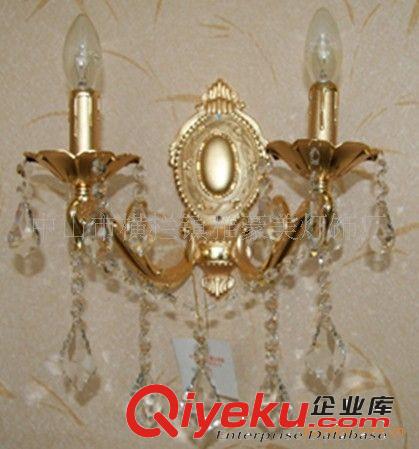 供應鋅合金吸頂壁燈 歐式水晶壁燈 酒店樓道壁燈
