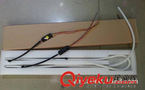 led淚眼燈 汽車大燈改裝導光條 DRL 335軟燈帶轉向燈 2條60CM原始圖片3