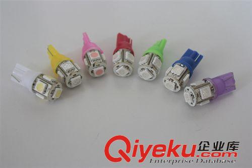 高亮LED牌照燈 T10 5SMD LED小插泡 示寬燈 LED汽車(chē)門(mén)燈 閱讀燈