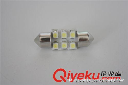 LED汽車燈  閱讀燈  雙尖31mm/5050/6SMD 車內(nèi)燈 房燈 后備箱燈